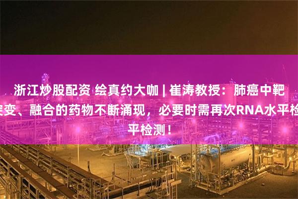 浙江炒股配资 绘真约大咖 | 崔涛教授：肺癌中靶向突变、融合的药物不断涌现，必要时需再次RNA水平检测！