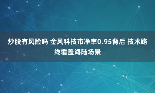 炒股有风险吗 金风科技市净率0.95背后 技术路线覆盖海陆场景