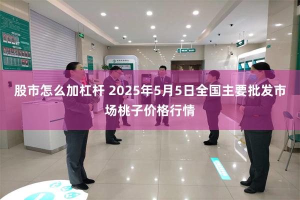 股市怎么加杠杆 2025年5月5日全国主要批发市场桃子价格行情